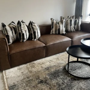 Leather Modular Couch
