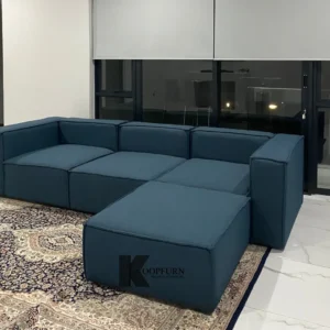 Modular couch with ottoman