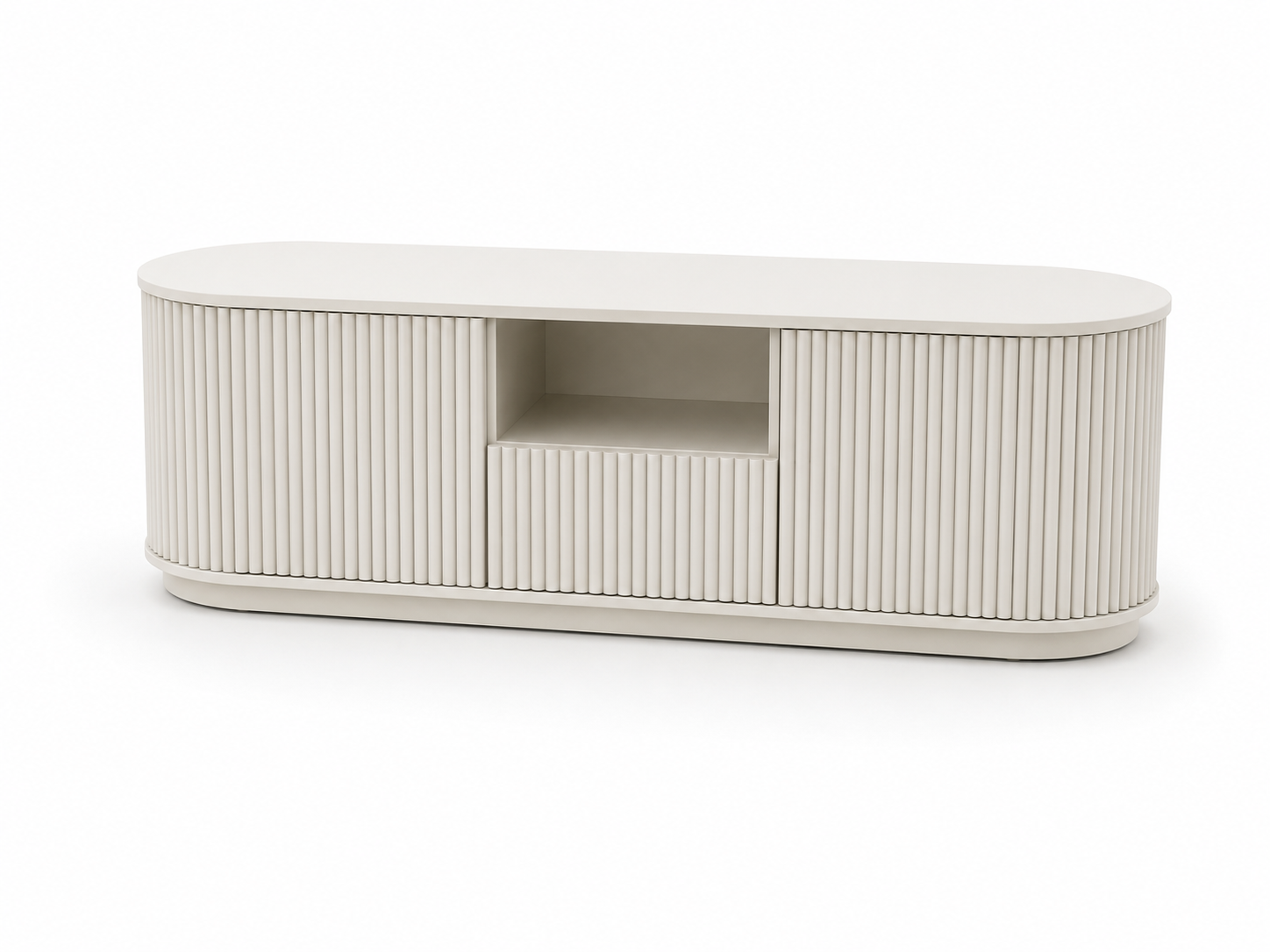 LETHU CURVED TV STAND