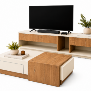 Pelo x Portia coffee table combo