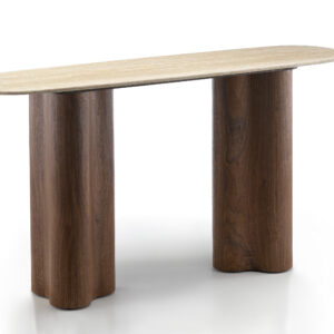 Walnut Console Table