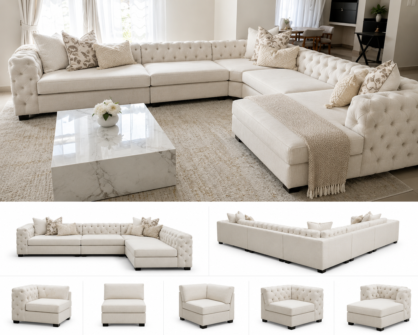 Karabo U-Shaped Couch